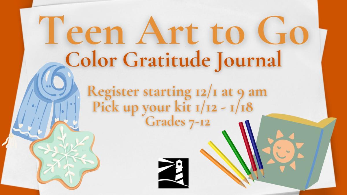 Teen Art to Go -- Gratitude Journals
