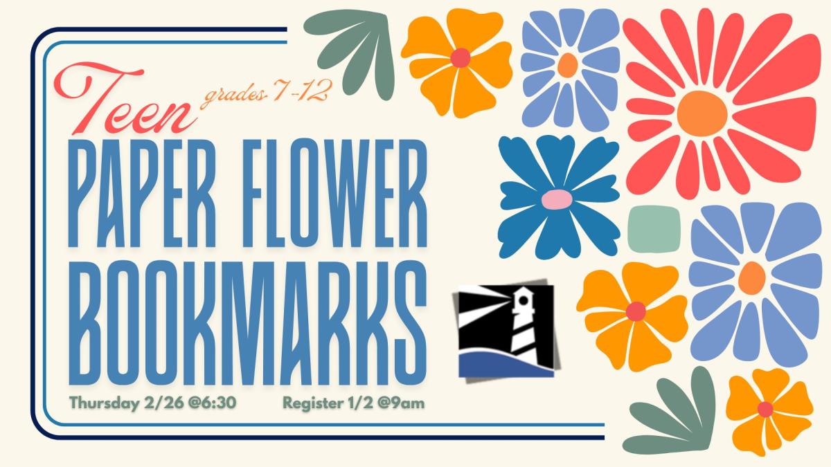 Teen Paper Flower Bookmarks